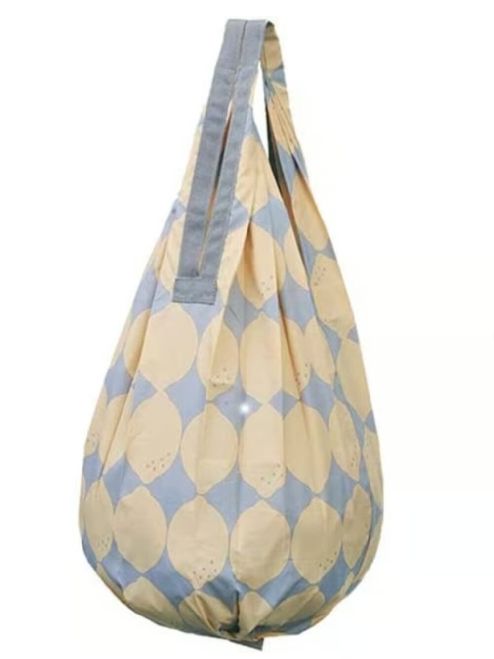 MARNA Shupatto Compact Bag Foldable Reusable Tote Vertical Lemon Medium Japan